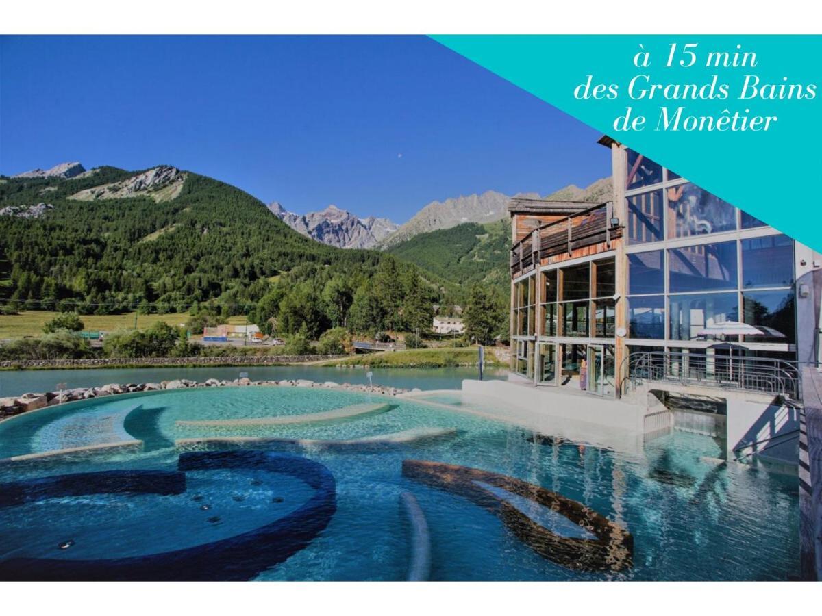 La Ruinee Appartement Chaleureux A Proximite Des Pistes Et Commodites Briancon  Exterior photo